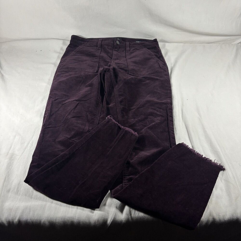 Buffalo David Bitton Claudia Corduroy Pants 27 Skinny - Picture 1 of 8